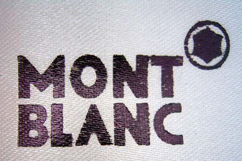 Der Stern in der Verpackung der Kopie sieht nicht wie ein Montblanc-Stern aus